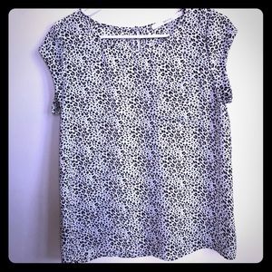 Leopard Print Blouse